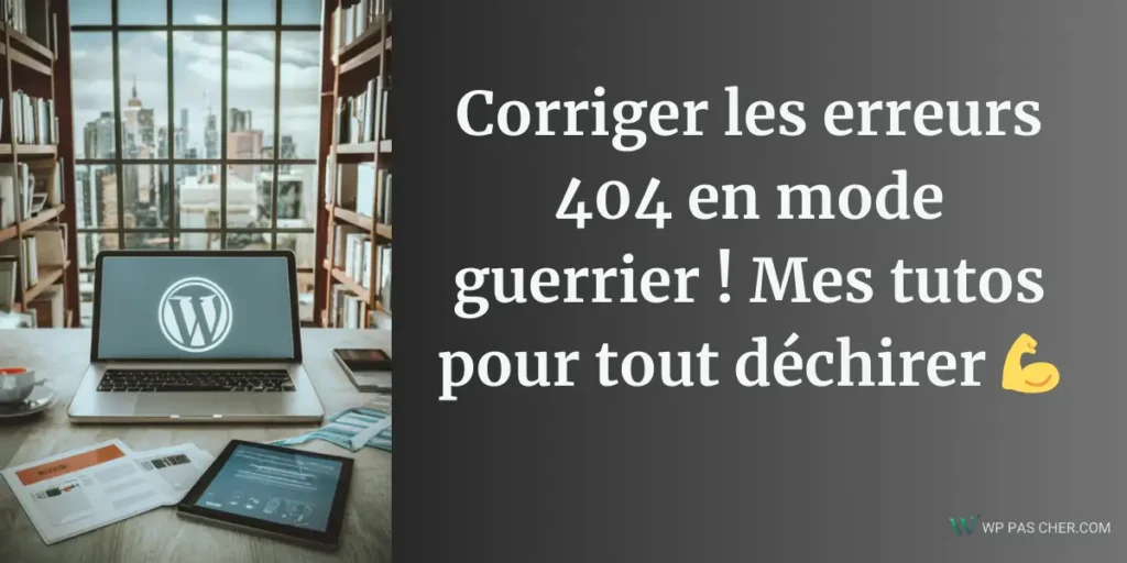 Corriger les erreurs 404 en mode guerrier ! Mes tutos pour tout déchirer