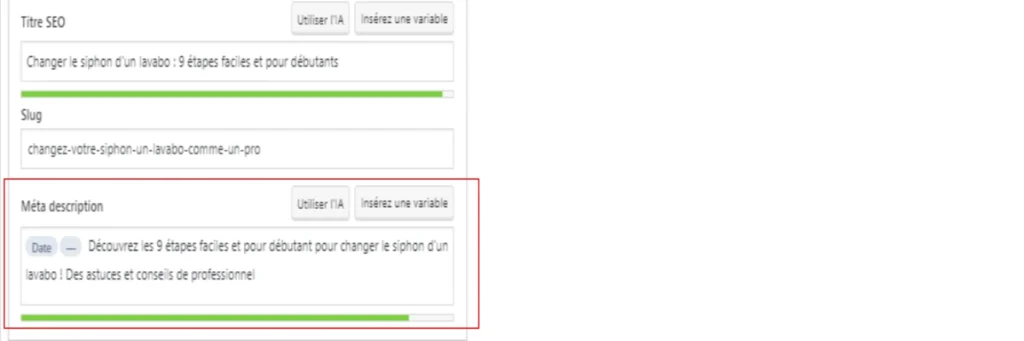 Optimiser les méta-données sur WordPress avec Yoast SEO Meta Description